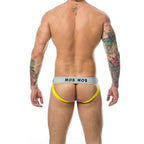 MOB - CALÇA CLASSIC JOCK STRIPE AMARELA TAMANHO XXL