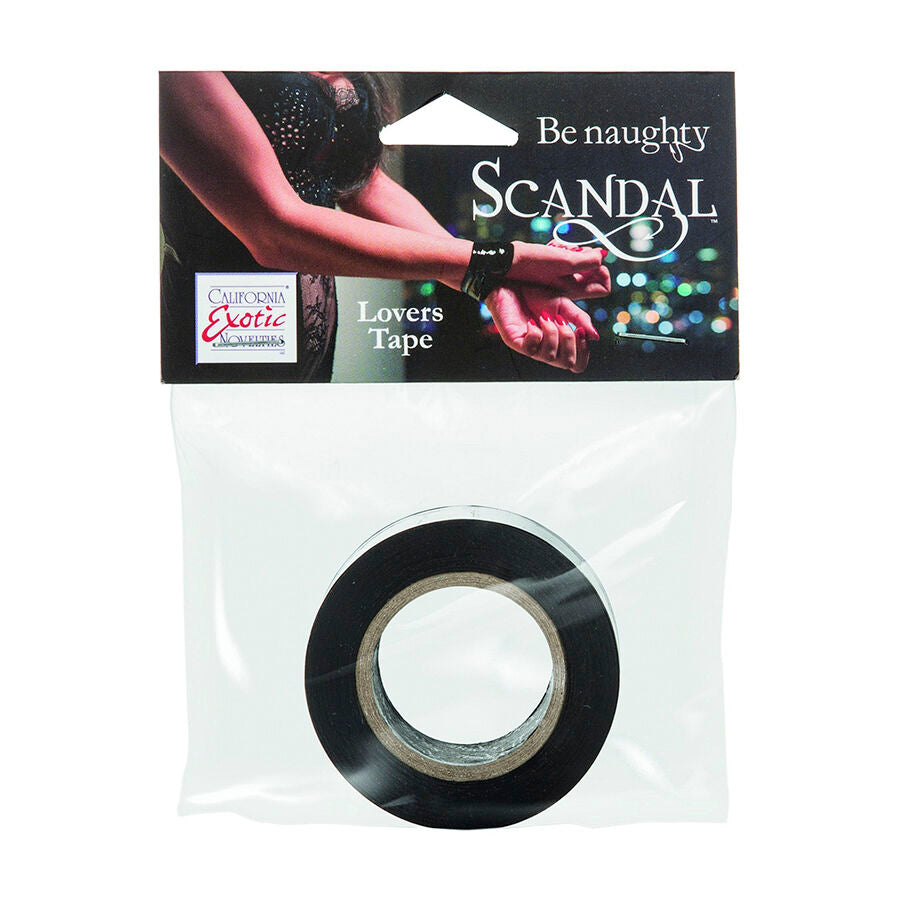 CALEXOTICS - SCANDAL FITA DE BONDAGE PRETA