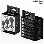 ADDICTED TOYS - CONJUNTO DE 3 PLUG ANAL COM JOIA