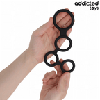 ADDICTED TOYS - ANEL PARA PÊNIS COM DIVISORES PARA TESTÍCULOS