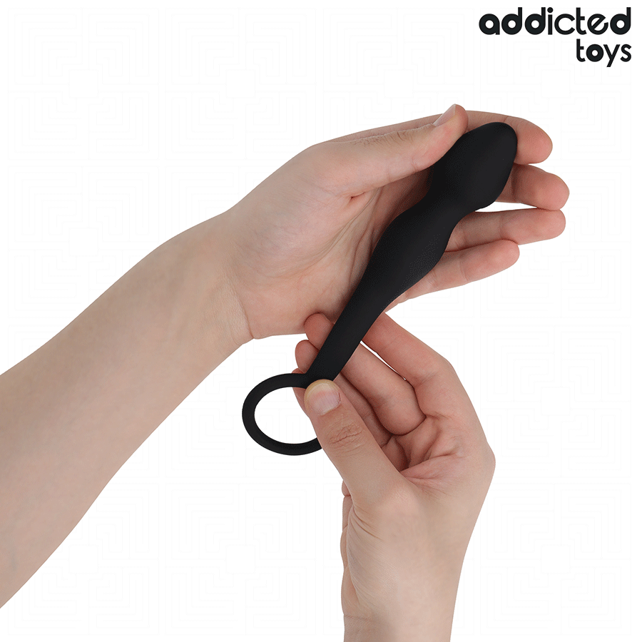 ADDICTED TOYS - PLUG ANAL COM ANEL MODELO 3