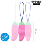 ONINDER CUTE - OVO DE SILICONE VIBRATÓRIO E GIRATÓRIO 360° PARA PRAZER E AMOR - APLICATIVO GRATUITO GLOBAL