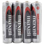 MAXELL - PILHA SALINA MANGANESO AAA R03 RETRÁTIL*4