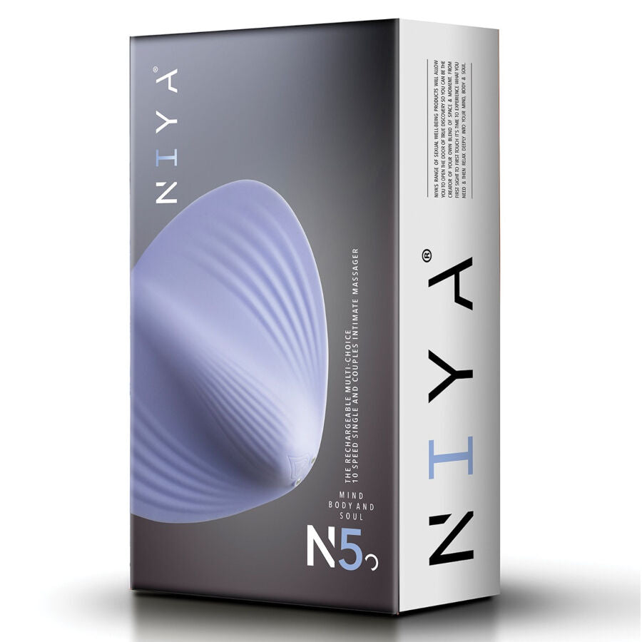 NIYA - N5 MASSAGEADOR ÍNTIMO MULTIUSO COM CONTROLE REMOTO