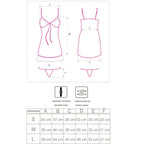 LIVCO CORSETTI FASHION - LUISE 1710 BABYDOLL + TANGA PRETA GG