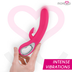 MORESSA - DUSTIN SUCÇÃO CLITÓRICA E VIBRAÇÃO PODEROSA SILICONE PREMIUM RECARREGÁVEL