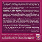 SKINS - DOTS & RIBS PREMIUM PRESERVATIVOS PACOTE 4