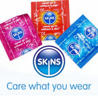 SKINS - PACOTE COM 8 PRESERVATIVOS PREMIUM VARIADOS
