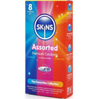 SKINS - PACOTE COM 8 PRESERVATIVOS PREMIUM VARIADOS