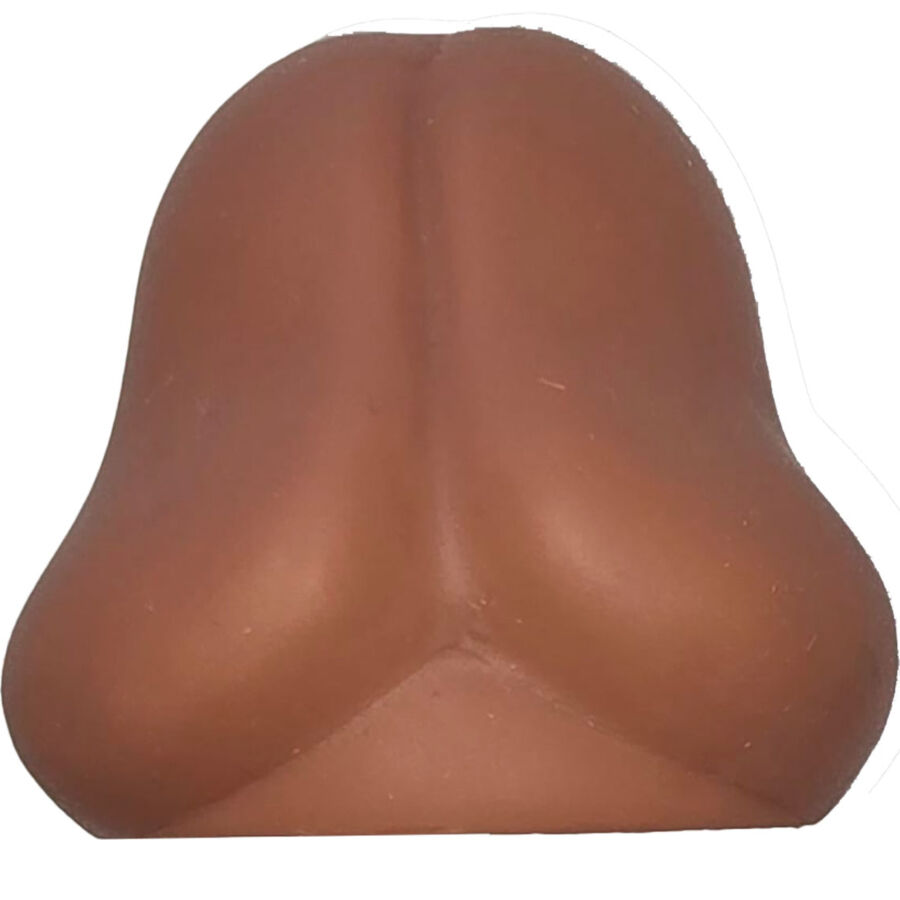 DIABLO PICANTE - PÊNIS ANTI-STRESS COR MARROM