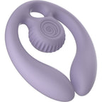 SNAIL VIBE - GIZI DUO ESTIMULADOR DE CASAIS COM CONTROLE REMOTO LILACS