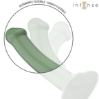 INTENSE - VIBRADOR BECCA COM VENTOSA 10 VIBRAÇÕES VERDE CONTROLE REMOTO