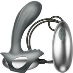 CLIMAXIMUM - KIT EXCITE ANEL PARA PÉNIS + MASSAGEADOR DE PRÓSTATA COM FIO