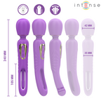 INTENSE - VARINHA VIBRATÓRIA CHRISTY COM LÍNGUA QUE GIRA