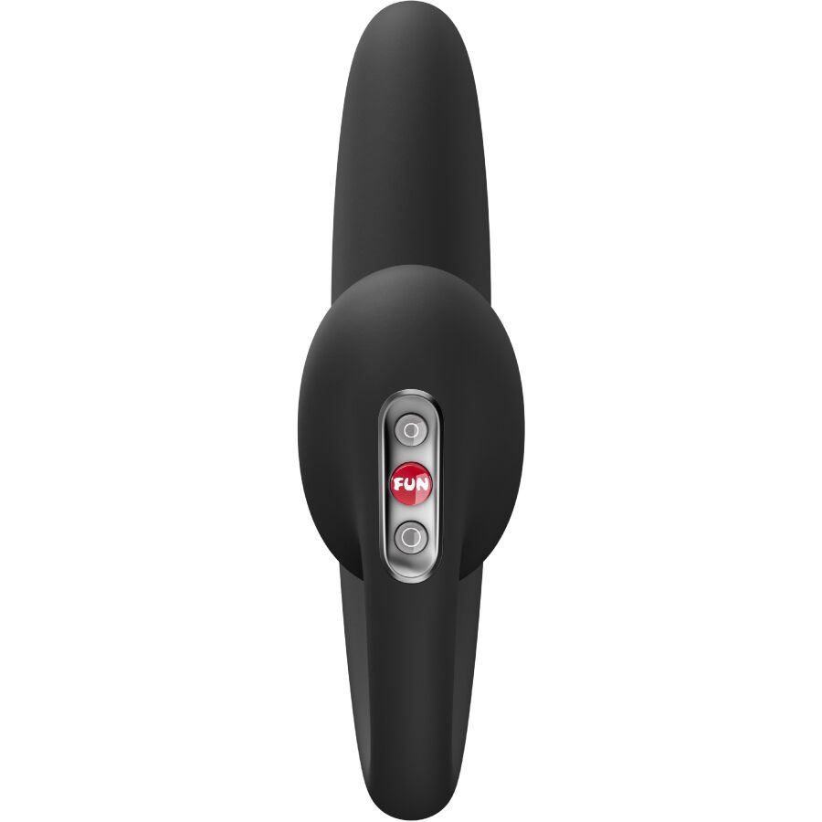 FUN FACTORY - CRESCENDO VIBRADOR DE DUPLA PULSAÇÃO DE AR INSERÍVEL PRETO