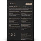 LELO - ENIGMA WAVE MASSAGEADOR DE TRIPLA VIBRAÇÃO PRETO