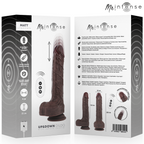 MR INTENSE - MATT REALISTA MULTIFUNCIONAL COM VIBRAÇÃO PARA CIMA E PARA BAIXO, CONTROLE REMOTO, 22 CM -O- 4 CM
