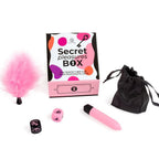 SECRET PLAY - CAIXA DE PRAZERES PARA CASAIS: DADOS + VIBRATÓRIO BALA + CANETA DE PENA