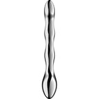 SATISFYER - COSMIC CREST 2 DILDO DE AÇO INOXIDÁVEL COM DUAS EXTREMIDADES