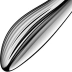 SATISFYER - PURE GRAVITY 1 DILDO DE AÇO INOXIDÁVEL COM DUAS EXTREMIDADES