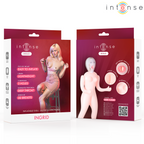 INTENSE DOLLS - INGRID BONECA INFLÁVEL COM TRÊS ORIFÍCIOS