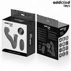 ADDICTED TOYS - MASSAGEADOR DE PRÓSTATA OSCILANTE COM MODO DE PULSAÇÃO E CONTROLE REMOTO