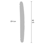 GET REAL - DILDO DE SILICONE DE DUAS PONTAS CARAMELO 40 CM