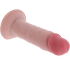 GET REAL - PÊNIS DE TPE DELUXE DE DUPLA DENSIDADE E ESPESSURA, 20 CM