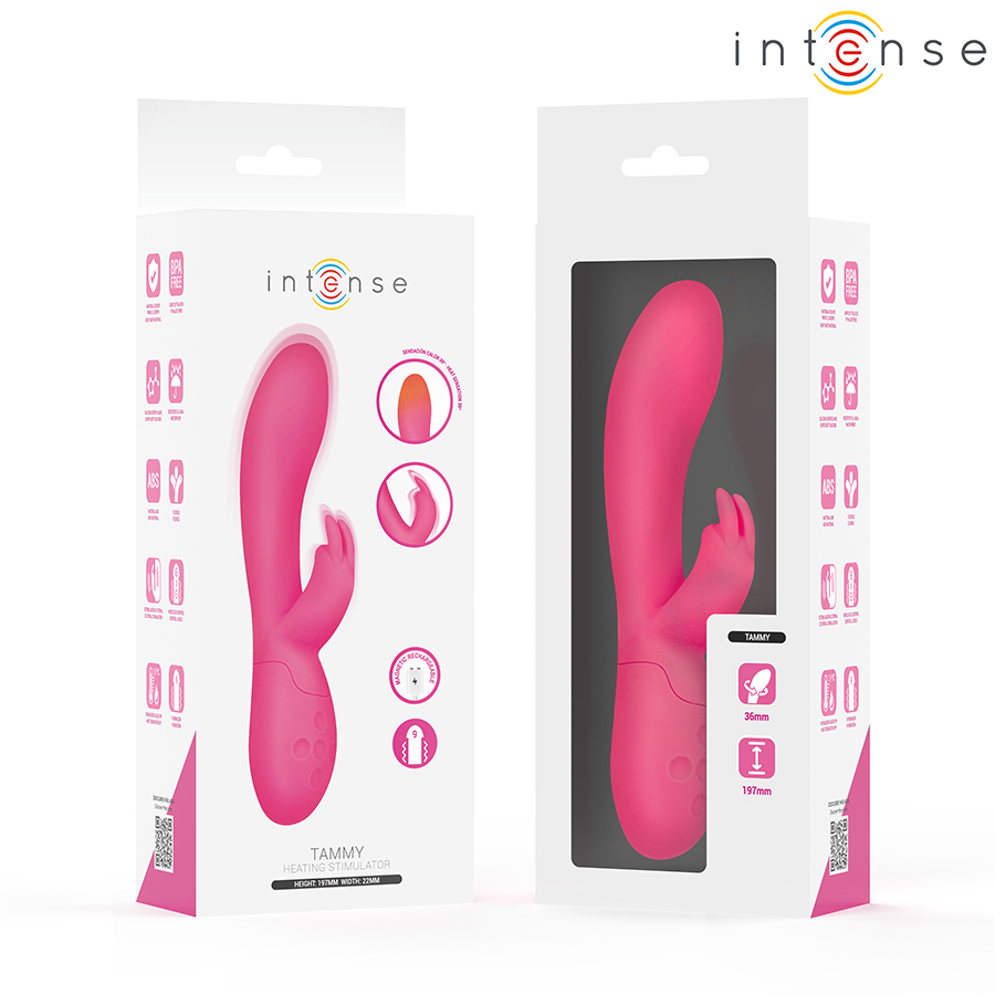 INTENSE - ESTIMULADOR DE RABO TAMMY COM CALOR