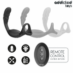 ADDICTED TOYS - ANEL PENIANO DUPLO PARA PRÓSTATA COM CONTROLE REMOTO