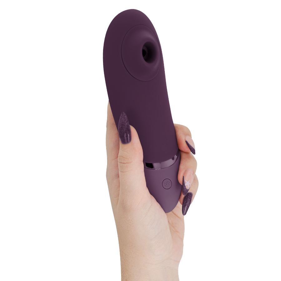 WOMANIZER - PRÓXIMO ESTIMULADOR CLITORIAL ROXO ESCURO