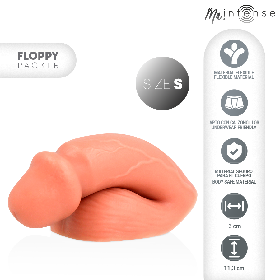 MR INTENSE - PACKER REALISTA TAMANHO FLOPPY S