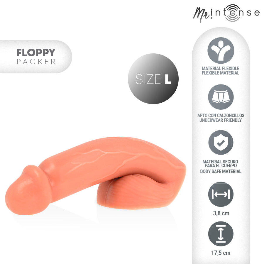 MR INTENSE - PACKER REALISTA TAMANHO G FLOPPY