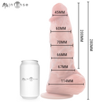 MR INTENSE - DILDO DE SILICONE EXTRAGRANDE SPENCER 28 CM -Ø- 7,3 CM