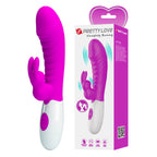 PRETTY LOVE - NAUGHTY VIBRADOR ROXO BUNNY