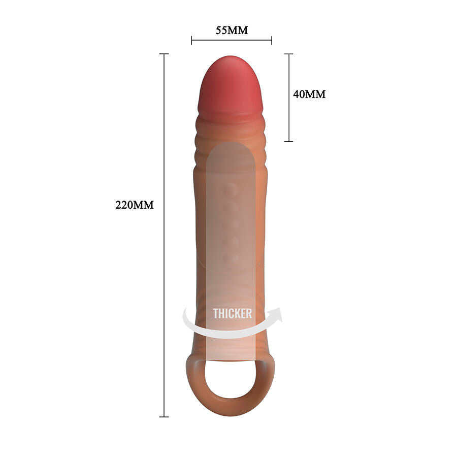 PRETTY LOVE - CAPA VIBRATÓRIA PARA PÊNIS