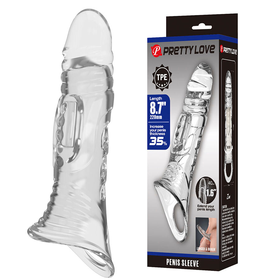 PRETTY LOVE - CAPA TRANSPARENTE PARA PÊNIS