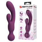 PRETTY LOVE - VIBRADOR ROXO PARA PONTO G, VERSÁTIL E COMPLETO
