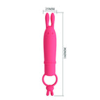 PRETTY LOVE - DELIA VIBRADOR RABBIT COM ANEL DE RESISTÊNCIA