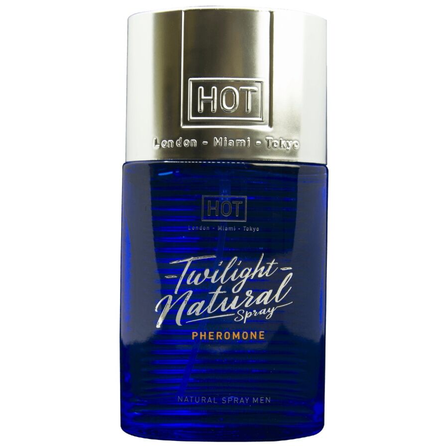 HOT - SPRAY NATURAL DE FEROMÔNIOS CREPÚSCULOS PARA HOMENS 50 ML