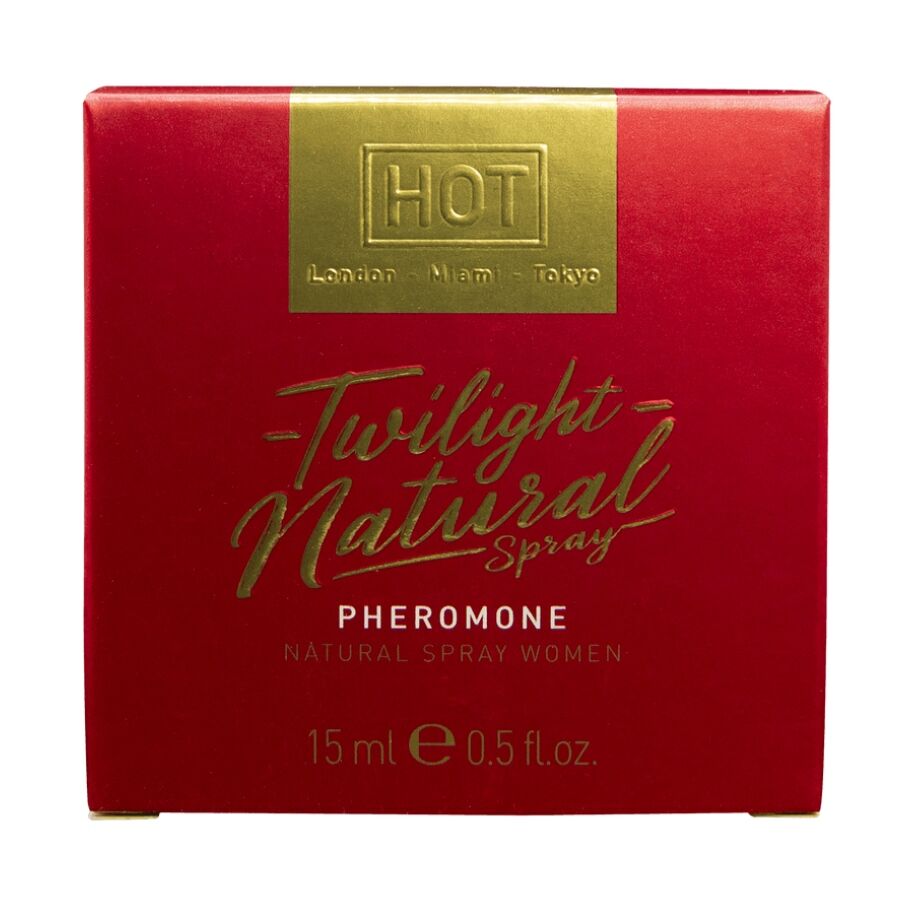 HOT - FEROMÔNIO CREPÚSCULO NATURAL PARA MULHERES 15 ML