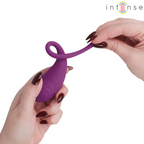 INTENSE - OVO VIBRATÓRIO ROXO OLIVIA COM CONTROLE REMOTO