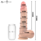 MR INTENSE - GARY XL PÊNIS ULTRA-REALISTA COM TESTÍCULOS 25,5 CM -Ø- 5,1 CM