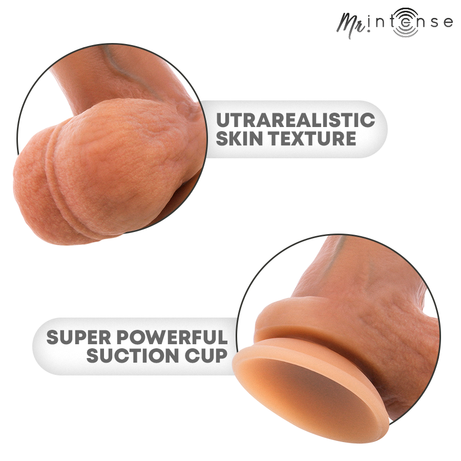 MR INTENSE - GARY XL PÊNIS ULTRA-REALISTA COM TESTÍCULOS 25,5 CM -Ø- 5,1 CM