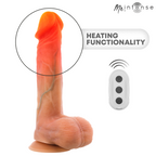 MR INTENSE - LOGAN VIBRADOR COM EFEITO DE CALOR E CONTROLE REMOTO 20 CM -Ø- 4,1 CM