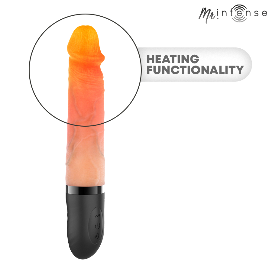 MR INTENSE - JEAN VIBRADOR UP&DOWN COM EFEITO DE CALOR 24 CM -Ø- 3,8 CM
