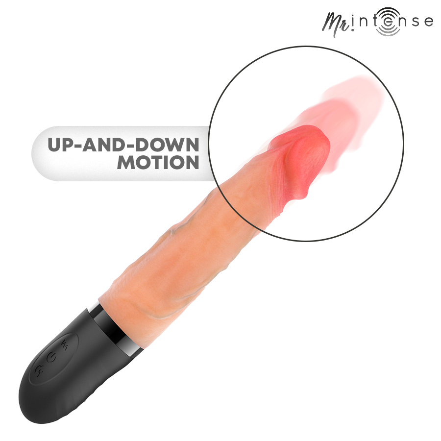 MR INTENSE - JEAN VIBRADOR UP&DOWN COM EFEITO DE CALOR 24 CM -Ø- 3,8 CM
