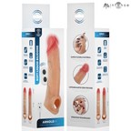 MR INTENSE - ARNOLD CAPA VIBRATÓRIA ULTRA-REALISTA PARA PÊNIS M 14,5 CM -Ø- 4 CM