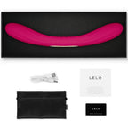 LELO - BOOMERANG VIBRADOR DE PONTA DUPLA CEREJA