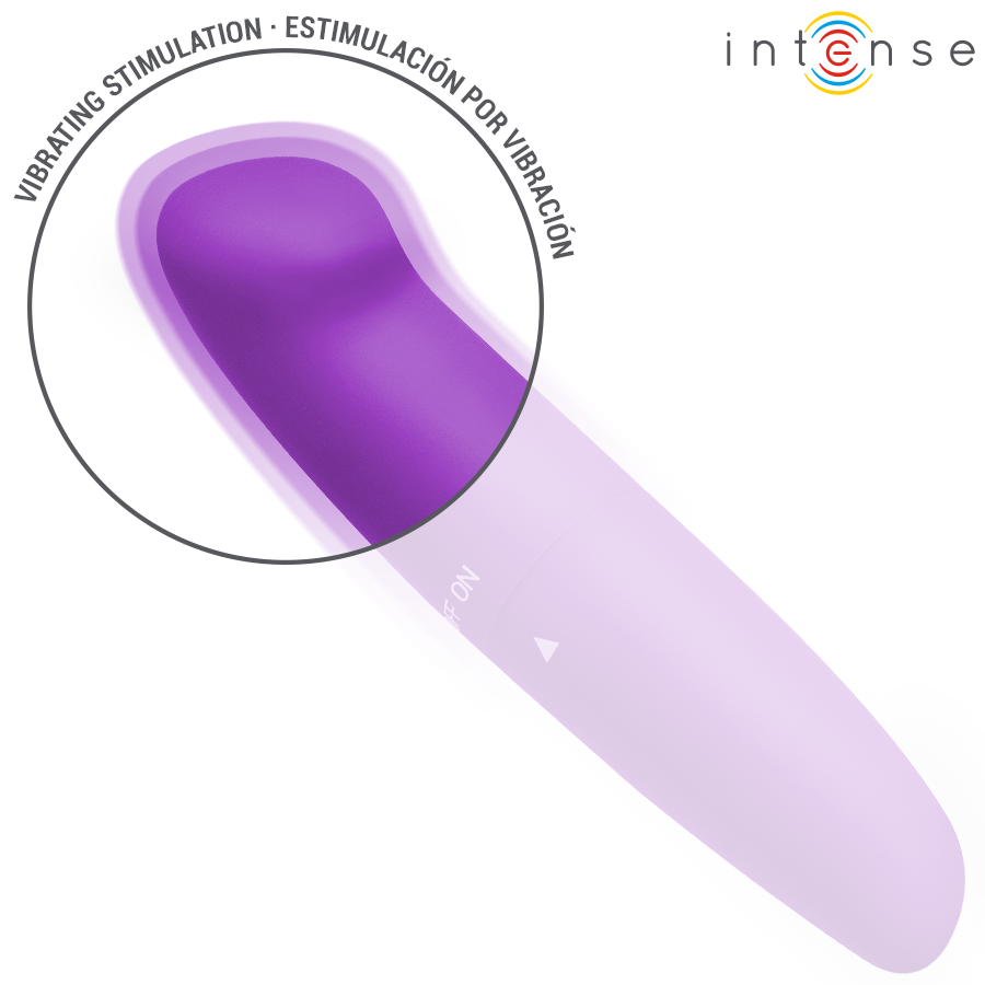 INTENSE - VIBRADOR PHIL G-SPOT ROXO 13 CM